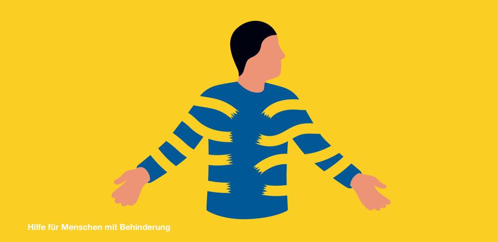 Hörbehindertenberatung Grafik: Diakonie/Francesco Ciccolella