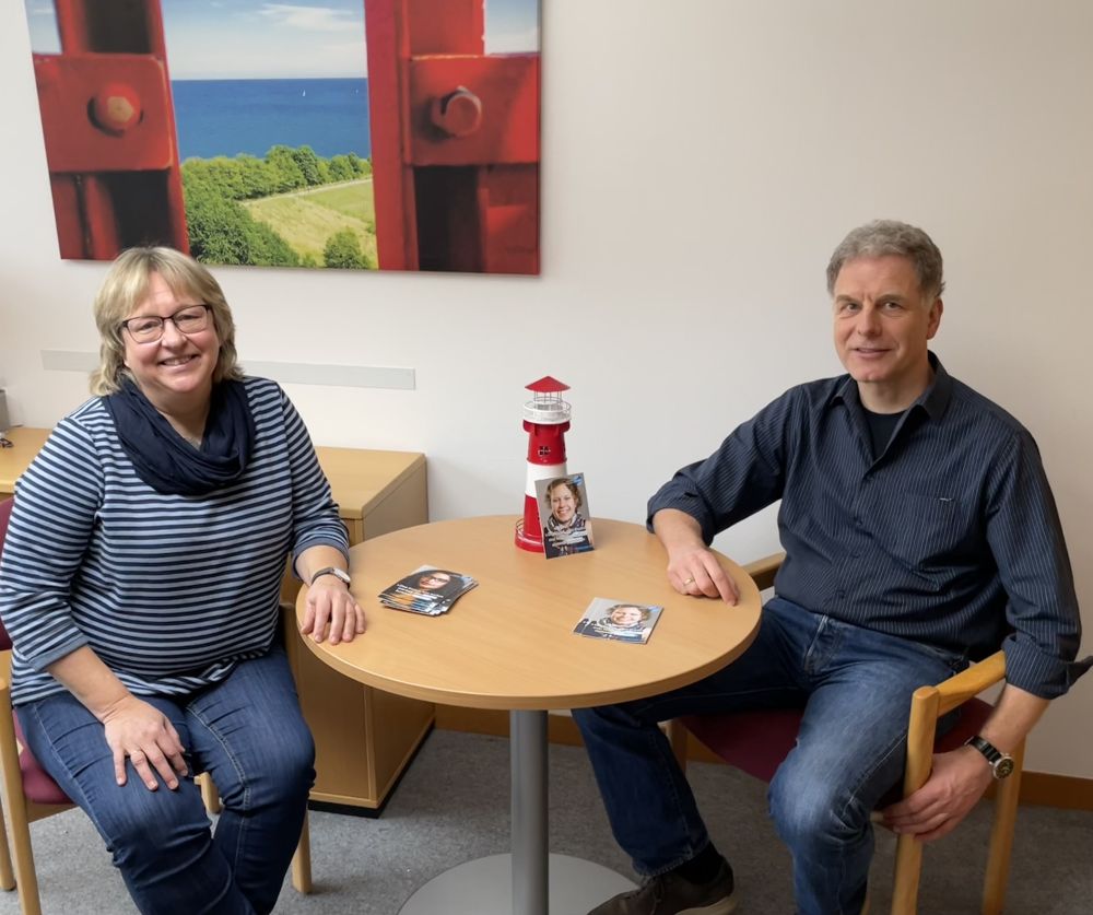 Neues Team fürs FSJ - Das neue Team für die Freiwilligendienste: Antje Höper und Bernd Joachim.