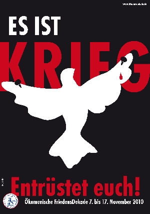 Es ist Krieg. Entrüstet Euch! -