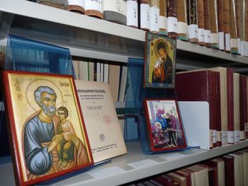 Wort und Bild - Ikonen der orthodoxen Kirchen sind in der Theologischen Bibliothek der Lippischen Landeskirche zu sehen.