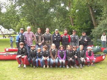 Paddeln für Vater und Kind - Gemeinsam unterwegs - Väter und Kinder auf Paddeltour