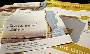 Von Aschermittwoch bis Ostersonntag - Fasten für Klimaschutz und Klimagerechtigkeit - Materialien zur Kmapagne (Bild IKG)