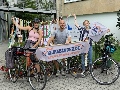 Klimabänder für Berlin und Glasgow